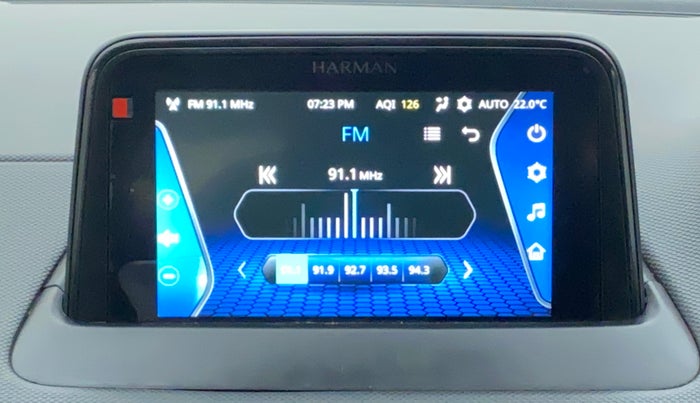 2022 Tata NEXON XZ PLUS (HS) PETROL, Petrol, Manual, 12,634 km, Infotainment System