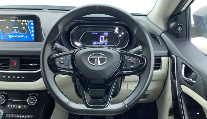 2022 Tata NEXON XZ PLUS (HS) PETROL, Petrol, Manual, 12,634 km, Steering Wheel Close Up