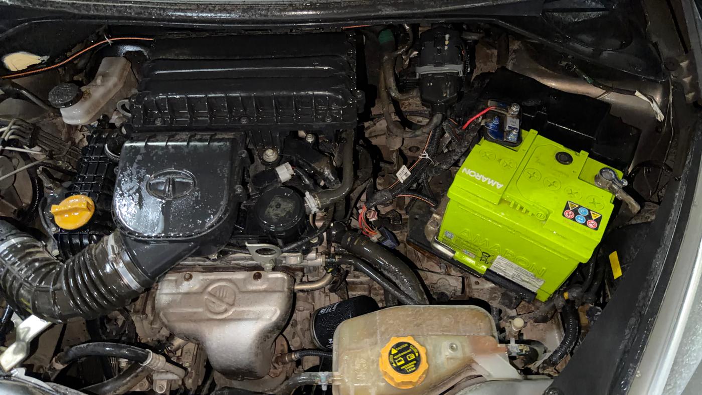 2018 Tata Tiago XZ PETROL, Petrol, Manual, 78,580 km, Engine View - Left