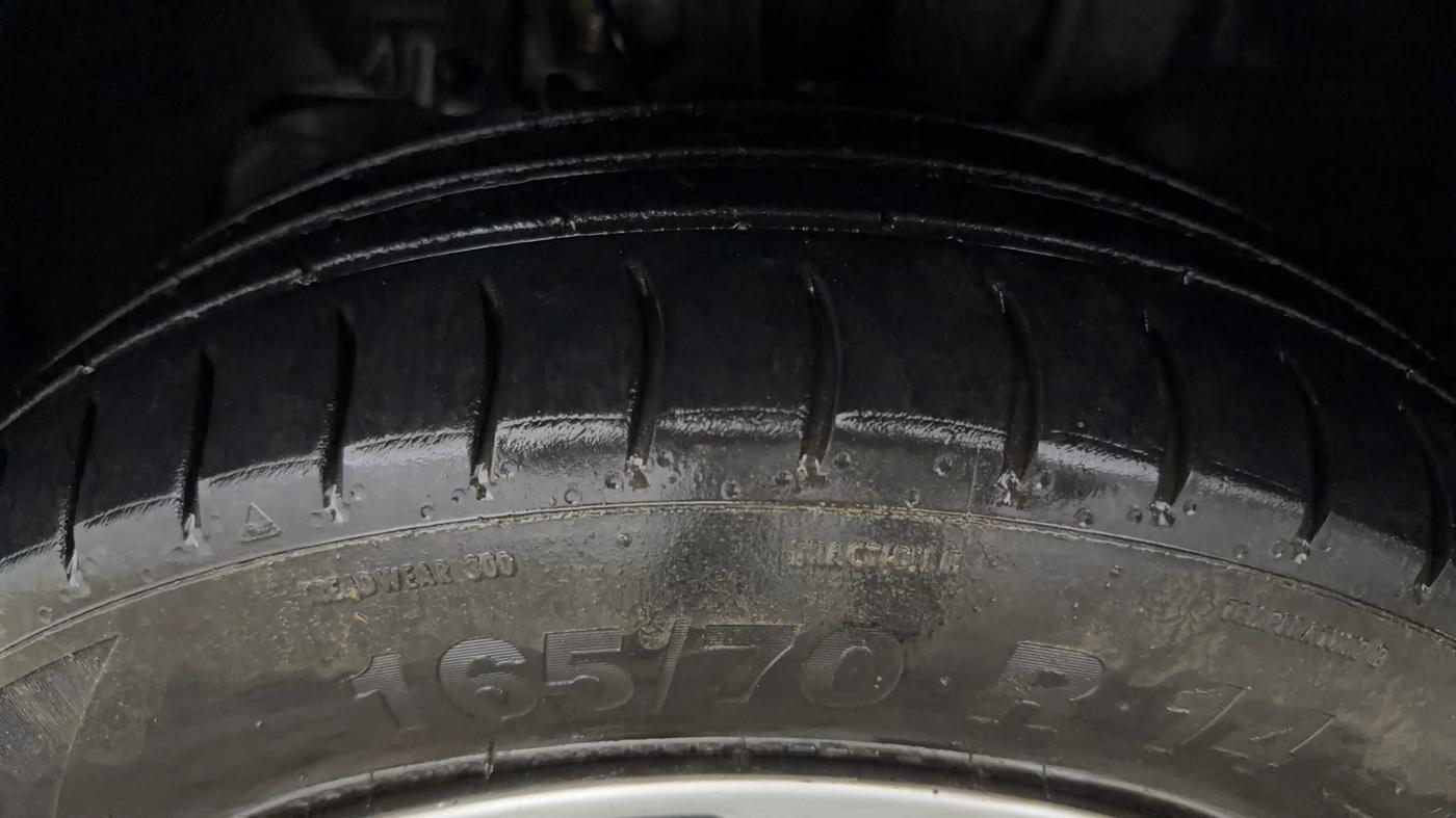 2018 Tata Tiago XZ PETROL, Petrol, Manual, 78,580 km, Left Front Tyre Tread
