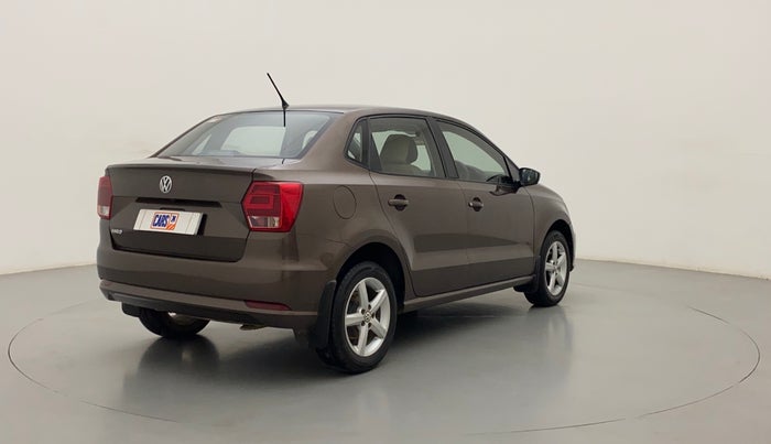 2018 Volkswagen Ameo COMFORTLINE 1.0L, Petrol, Manual, 37,610 km, Right Back Diagonal