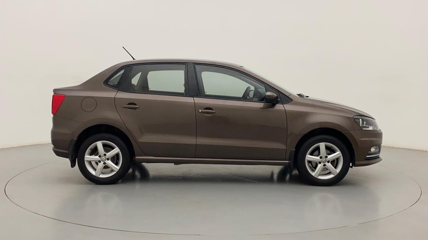 2018 Volkswagen Ameo COMFORTLINE 1.0L, Petrol, Manual, 37,610 km, Right Side View