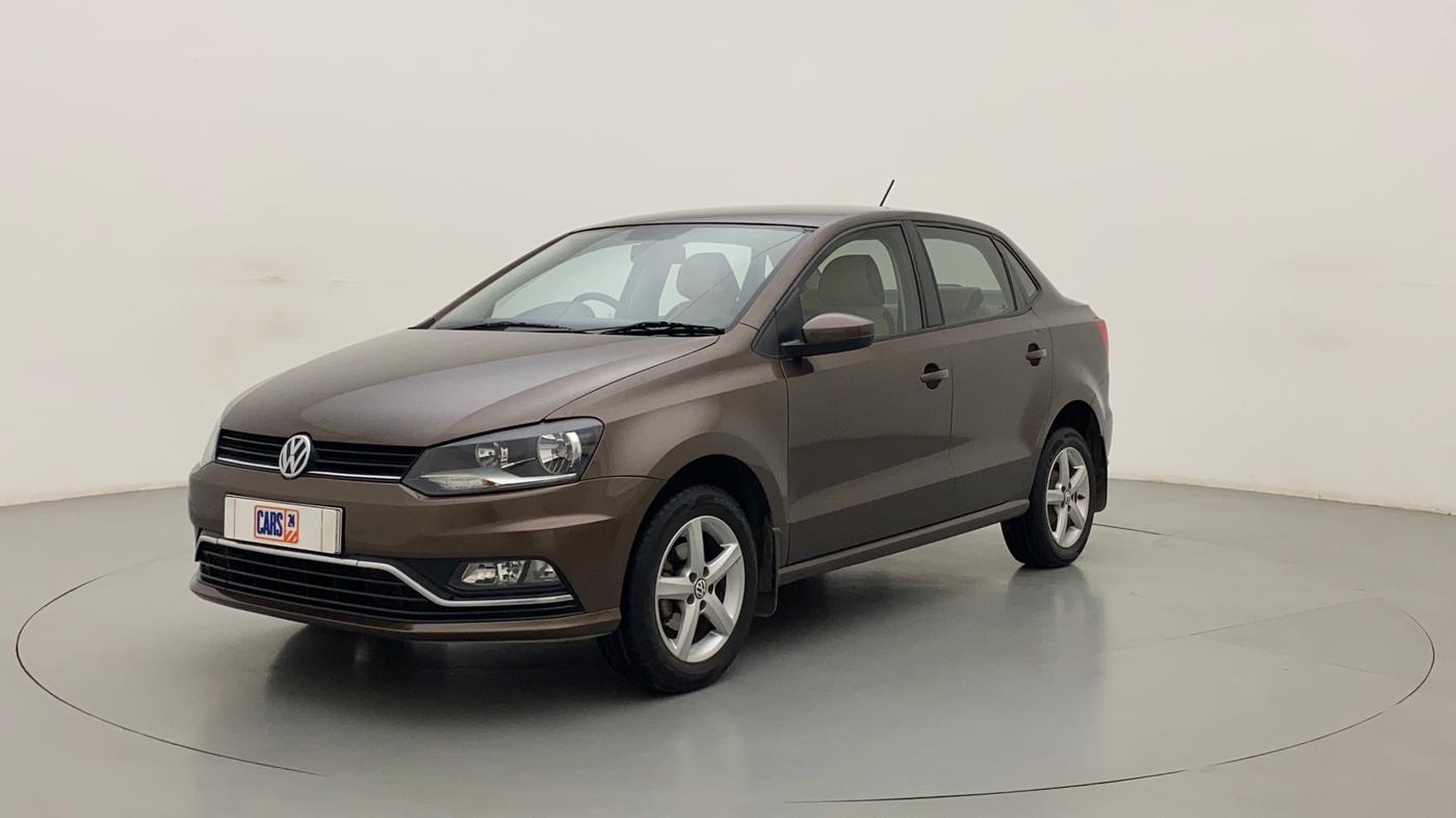 2018 Volkswagen Ameo COMFORTLINE 1.0L, Petrol, Manual, 37,610 km, Left Front Diagonal