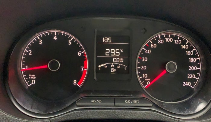 2018 Volkswagen Ameo COMFORTLINE 1.0L, Petrol, Manual, 37,610 km, Odometer Image
