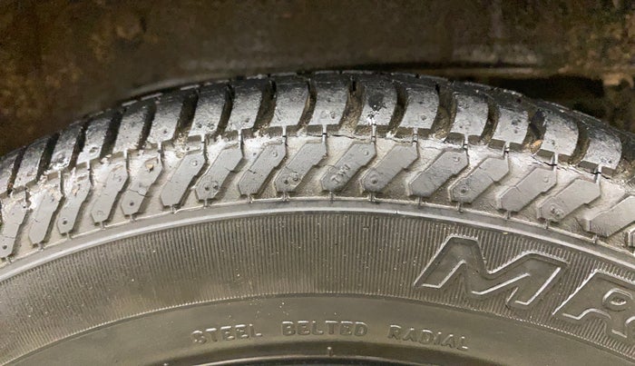 2015 Maruti Alto K10 VXI, Petrol, Manual, 12,734 km, Left Rear Tyre Tread