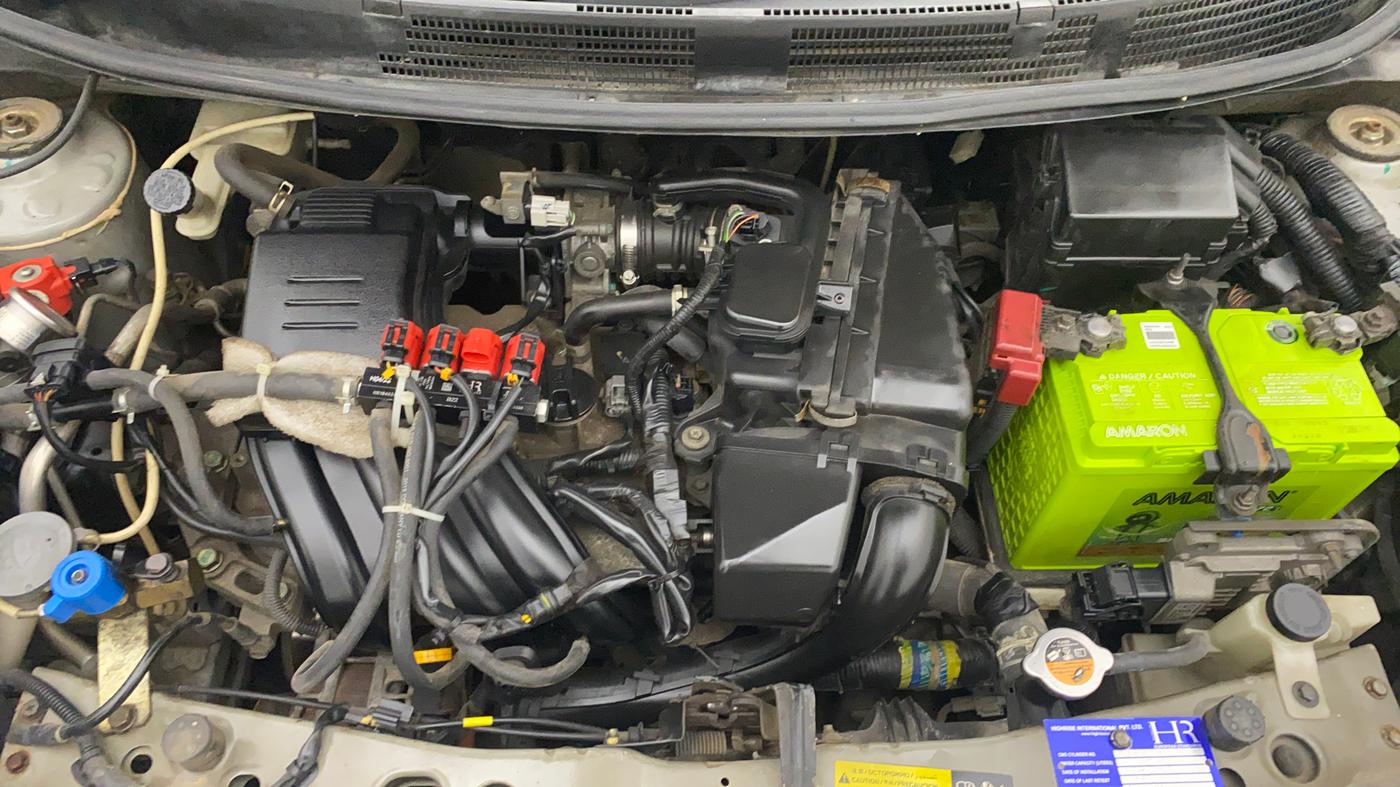 2013 Nissan Micra XV CVT, CNG, Automatic, 50,591 km, Open Bonet