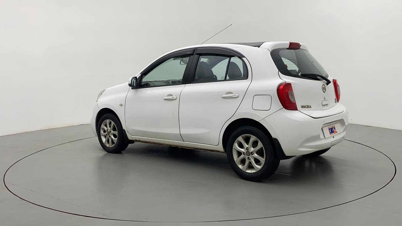 2013 Nissan Micra XV CVT, CNG, Automatic, 50,591 km, Left Back Diagonal