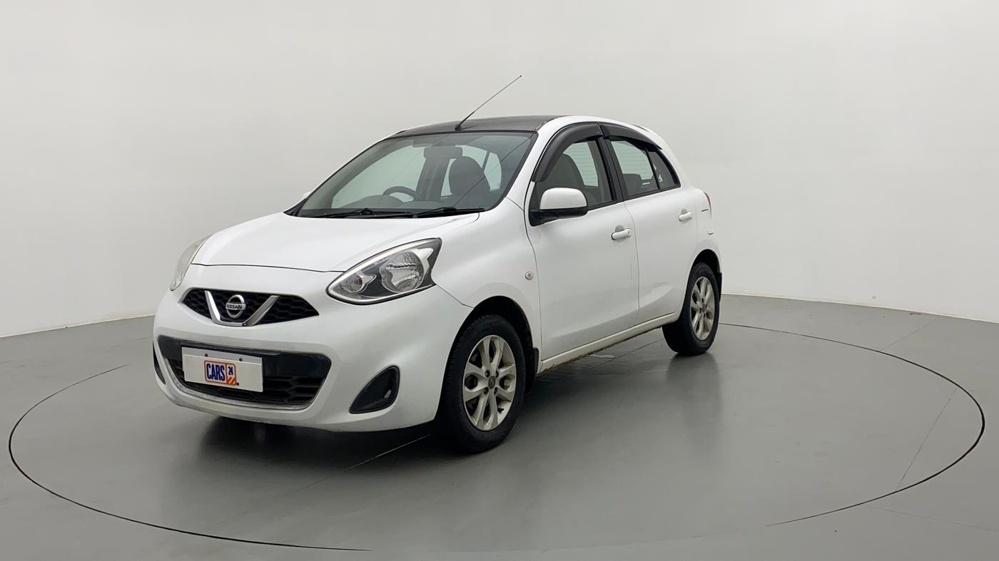 2013 Nissan Micra XV CVT, CNG, Automatic, 50,591 km, Left Front Diagonal
