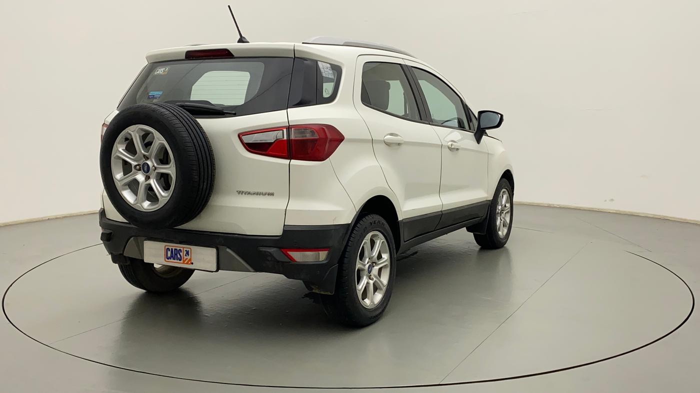 2019 Ford Ecosport TITANIUM + 1.5L PETROL AT, Petrol, Automatic, 38,293 km, Right Back Diagonal