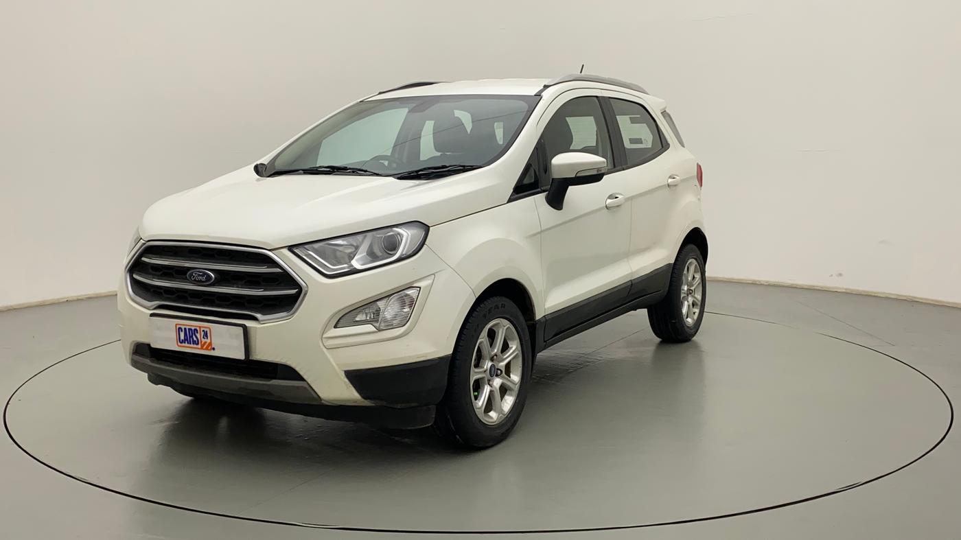 2019 Ford Ecosport TITANIUM + 1.5L PETROL AT, Petrol, Automatic, 38,293 km, Left Front Diagonal
