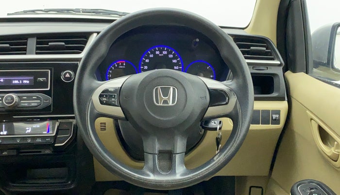 2017 Honda Amaze 1.2 SMT I VTEC, Petrol, Manual, 60,000 km, Steering Wheel Close Up