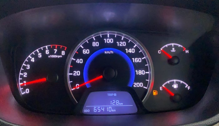 2015 Hyundai Grand i10 SPORTZ 1.2 KAPPA VTVT, Petrol, Manual, 65,397 km, Odometer Image