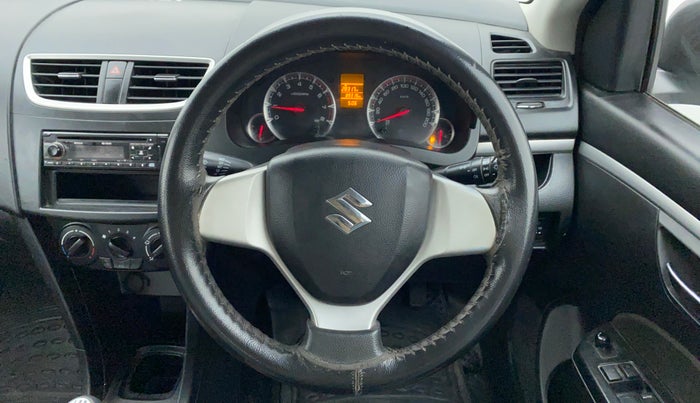 2013 Maruti Swift VXI D, Petrol, Manual, 89,474 km, Steering Wheel Close Up