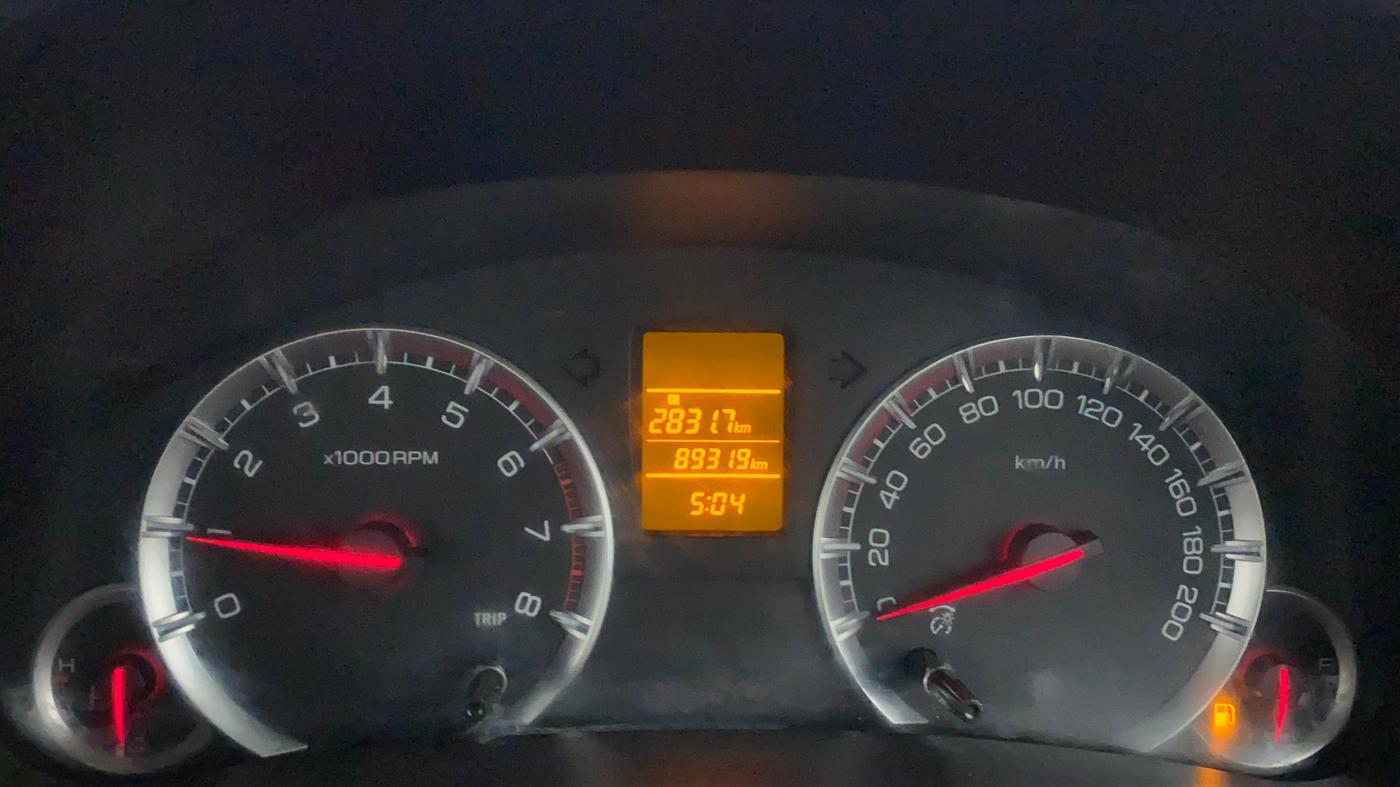 2013 Maruti Swift VXI D, Petrol, Manual, 89,474 km, Odometer Image