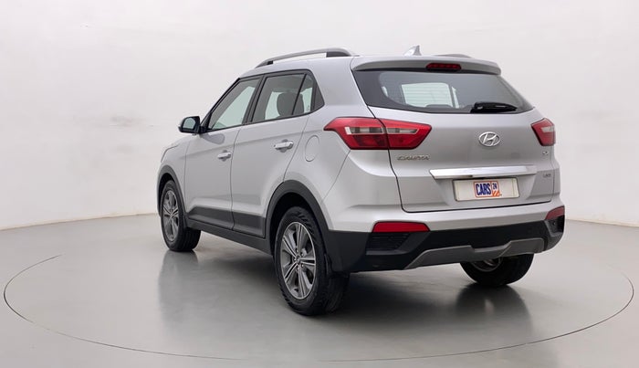 2017 Hyundai Creta SX PLUS AT 1.6 PETROL, Petrol, Automatic, 1,00,226 km, Left Back Diagonal