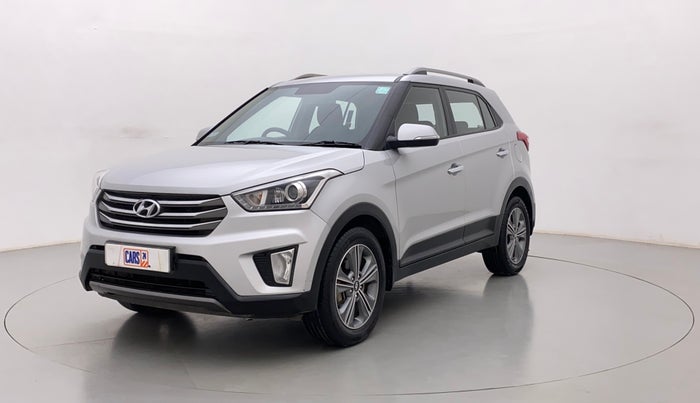 2017 Hyundai Creta SX PLUS AT 1.6 PETROL, Petrol, Automatic, 1,00,226 km, Left Front Diagonal