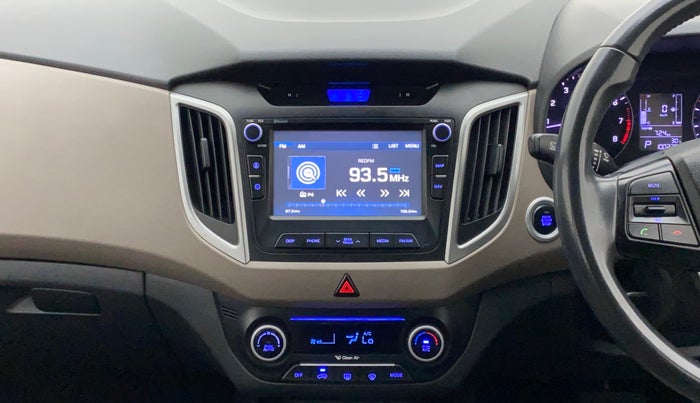 2017 Hyundai Creta SX PLUS AT 1.6 PETROL, Petrol, Automatic, 1,00,226 km, Air Conditioner