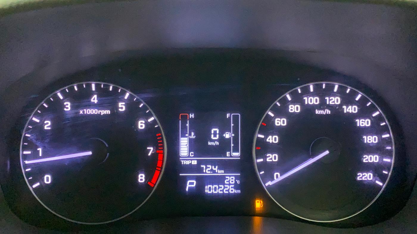 2017 Hyundai Creta SX PLUS AT 1.6 PETROL, Petrol, Automatic, 1,00,226 km, Odometer Image