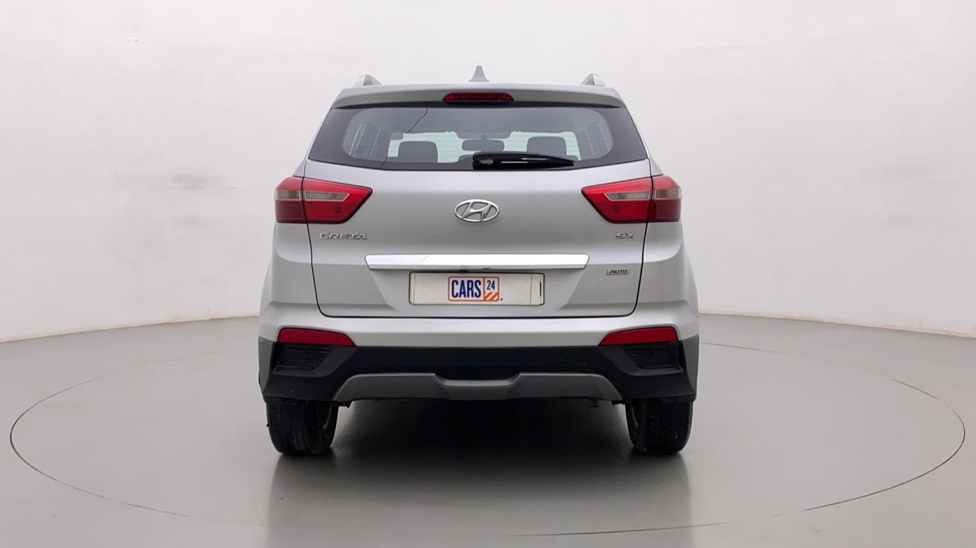 2017 Hyundai Creta SX PLUS AT 1.6 PETROL, Petrol, Automatic, 1,00,226 km, Back/Rear
