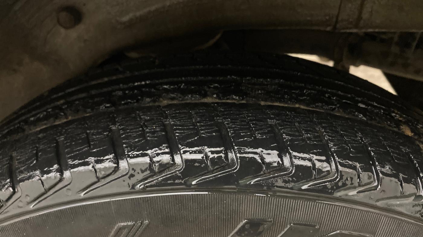 2012 Maruti A Star VXI, Petrol, Manual, 1,08,201 km, Left Rear Tyre Tread