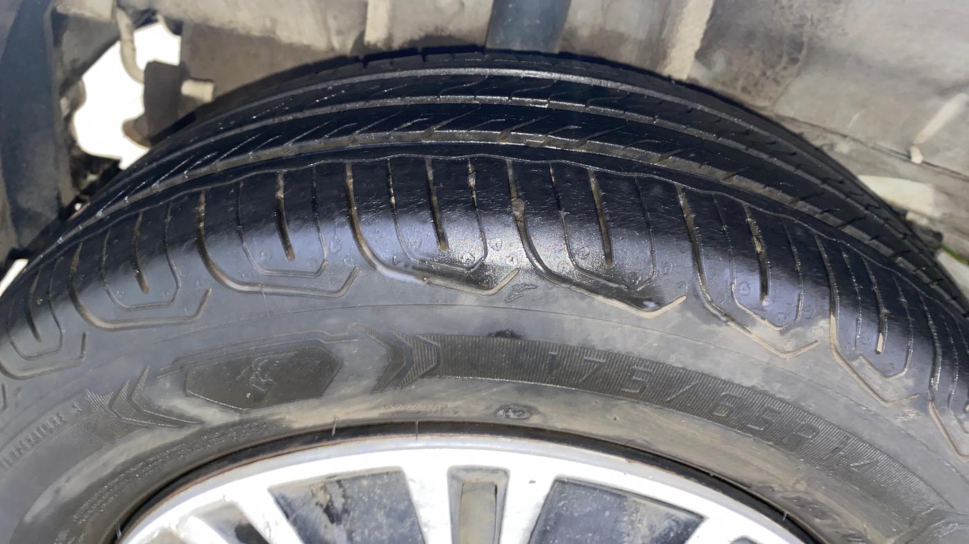 2022 Tata Tiago XT CNG, CNG, Manual, 48,582 km, Right Rear Tyre Tread