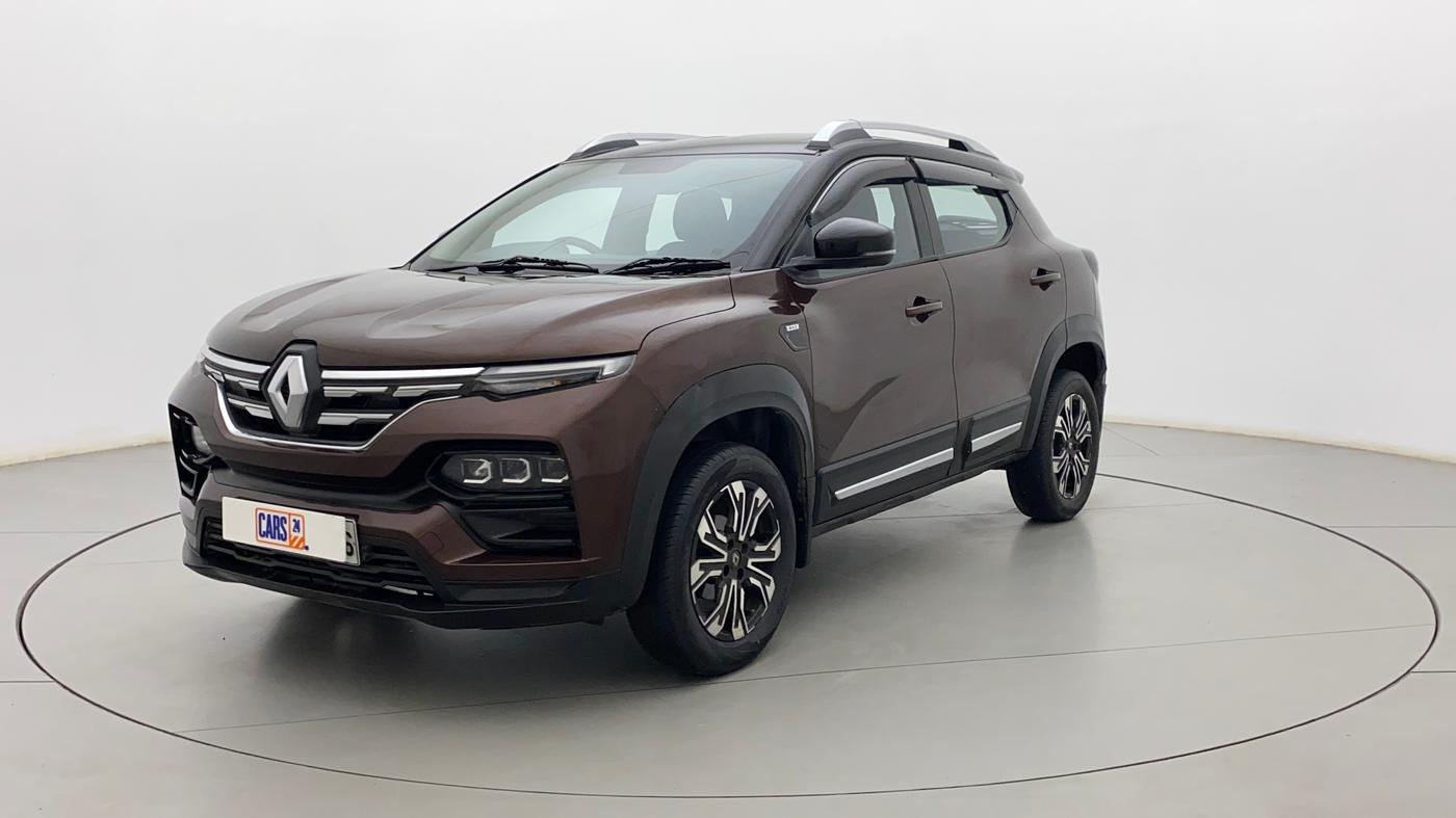 2021 Renault Kiger RXZ AMT DUAL TONE, Petrol, Automatic, 18,903 km, Left Front Diagonal