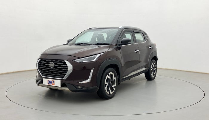 2021 Nissan MAGNITE XV PREMIUM TURBO CVT DUAL TONE, Petrol, Automatic, 34,210 km, Left Front Diagonal