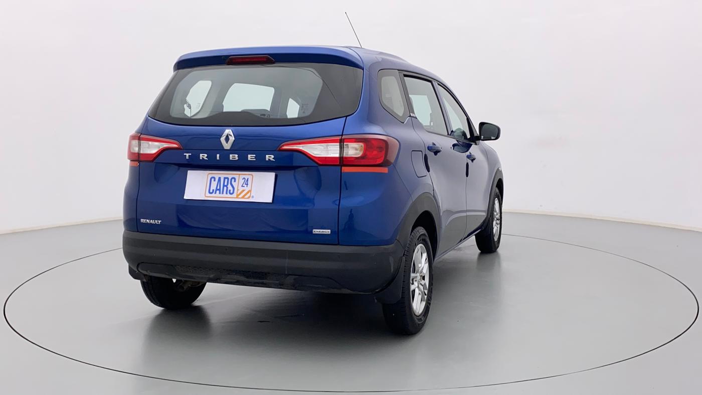 2019 Renault TRIBER RXL MT, CNG, Manual, 65,897 km, Right Back Diagonal