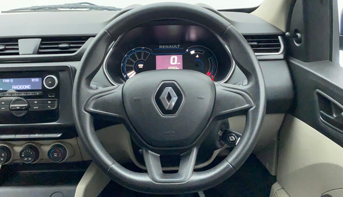 2019 Renault TRIBER RXL MT, CNG, Manual, 65,897 km, Steering Wheel Close Up