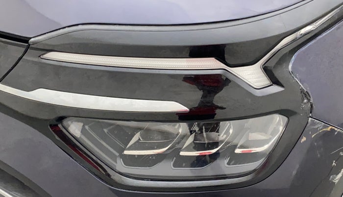 2022 KIA CARENS LUXURY PLUS 1.4 PETROL 7 STR, Petrol, Manual, 13,537 km, Left headlight - Minor damage