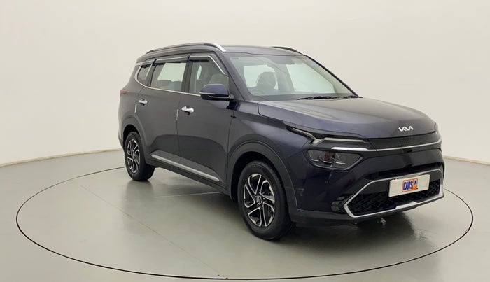 2022 KIA CARENS LUXURY PLUS 1.4 PETROL 7 STR, Petrol, Manual, 13,537 km, Right Front Diagonal