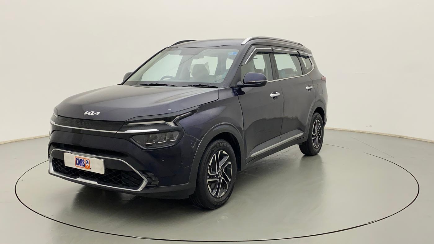 2022 KIA CARENS LUXURY PLUS 1.4 PETROL 7 STR, Petrol, Manual, 13,537 km, Left Front Diagonal