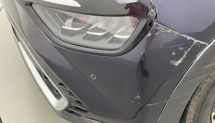 2022 KIA CARENS LUXURY PLUS 1.4 PETROL 7 STR, Petrol, Manual, 13,537 km, Front bumper - Minor scratches