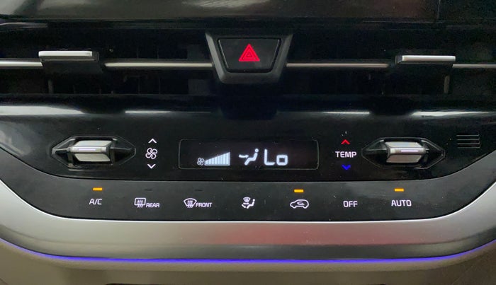 2022 KIA CARENS LUXURY PLUS 1.4 PETROL 7 STR, Petrol, Manual, 13,537 km, Automatic Climate Control