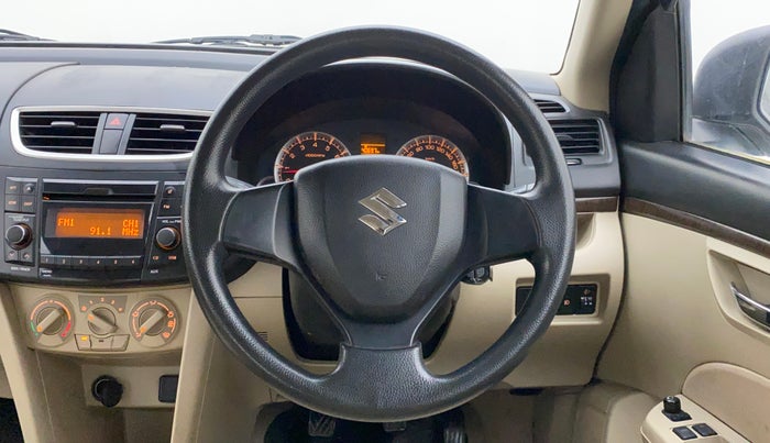 2015 Maruti Swift Dzire VXI, Petrol, Manual, 38,315 km, Steering Wheel Close Up