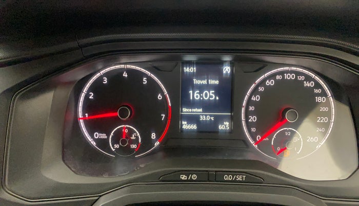 2022 Volkswagen VIRTUS COMFORTLINE TSI 1.0 MT, Petrol, Manual, 46,685 km, Odometer Image