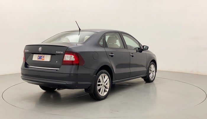 2017 Skoda Rapid STYLE 1.5 TDI AT, Diesel, Automatic, 94,742 km, Right Back Diagonal