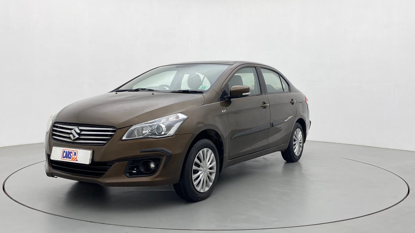 2016 Maruti Ciaz VXI+, CNG, Manual, 1,13,861 km, Left Front Diagonal
