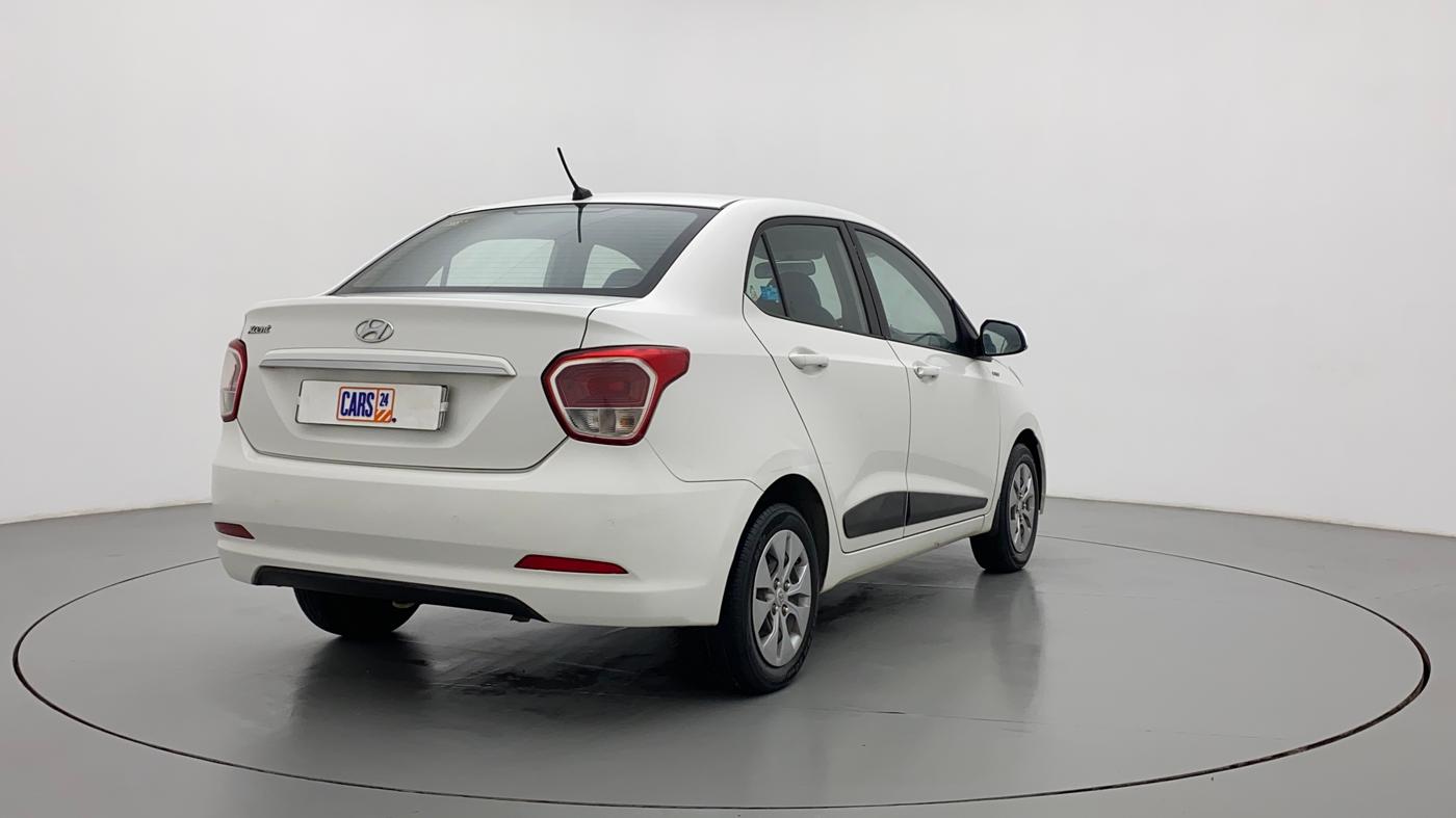 2016 Hyundai Xcent S 1.2, Petrol, Manual, 57,838 km, Right Back Diagonal