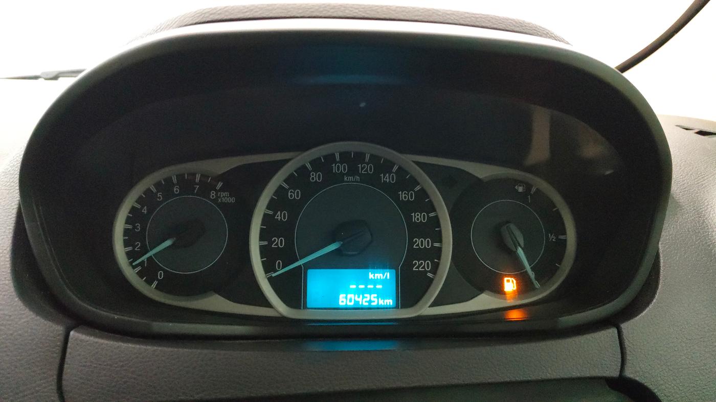 2017 Ford Figo Aspire TREND 1.2 PETROL, Petrol, Manual, 60,424 km, Odometer Image