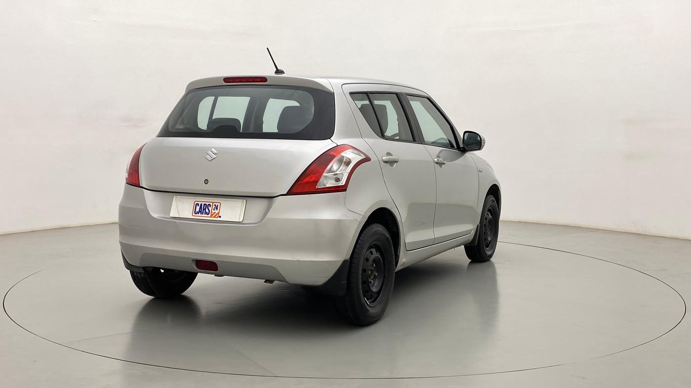 2012 Maruti Swift VXI, Petrol, Manual, 79,876 km, Right Back Diagonal