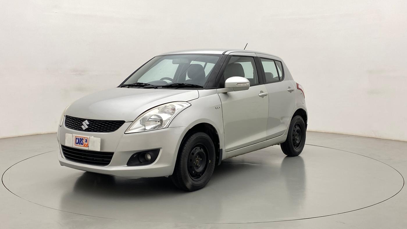 2012 Maruti Swift VXI, Petrol, Manual, 79,876 km, Left Front Diagonal