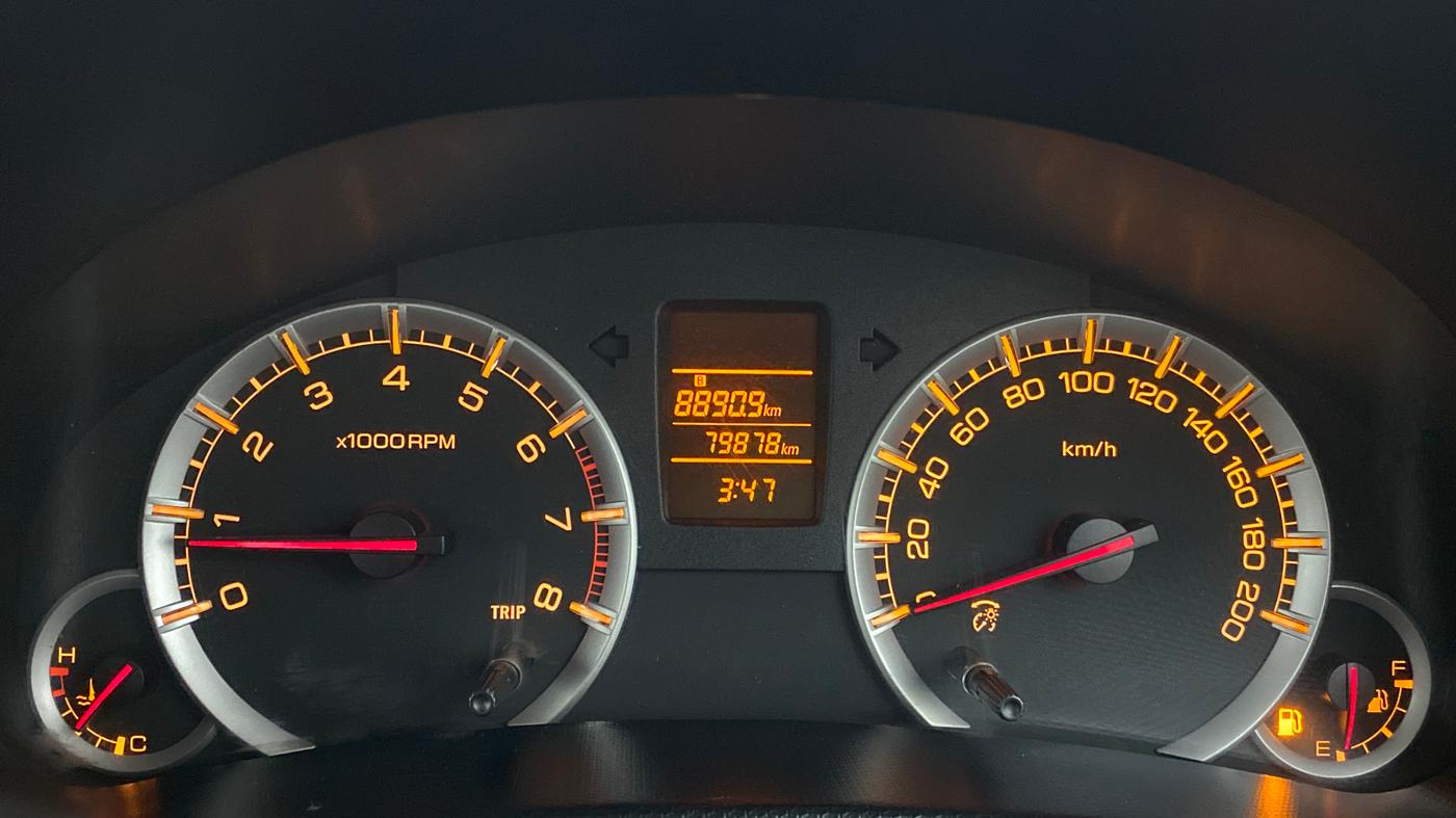 2012 Maruti Swift VXI, Petrol, Manual, 79,876 km, Odometer Image