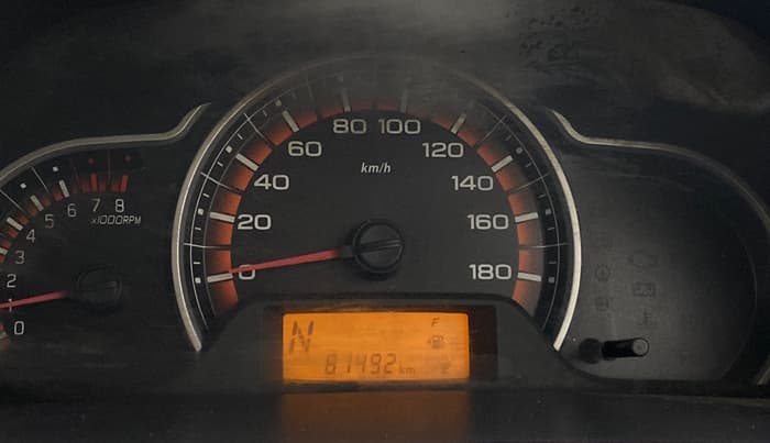 2017 Maruti Alto K10 VXI (O) AMT, CNG, Automatic, 81,475 km, Odometer Image