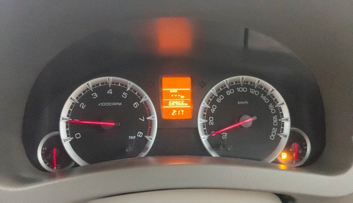 2014 Maruti Ertiga VXI, Petrol, Manual, 68,947 km, Odometer Image