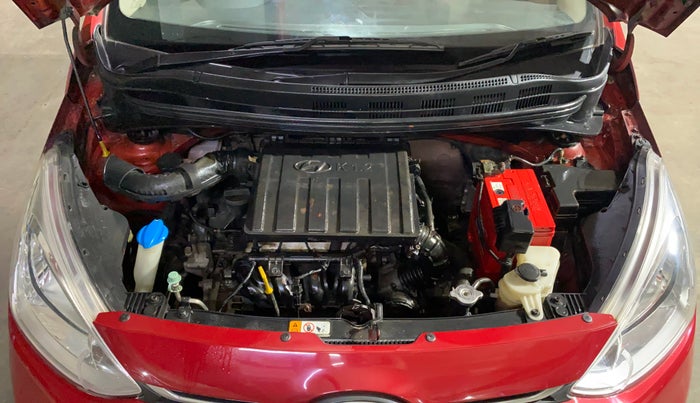 2017 Hyundai Grand i10 SPORTZ (O) 1.2 KAPPA VTVT, Petrol, Manual, 48,133 km, Engine View