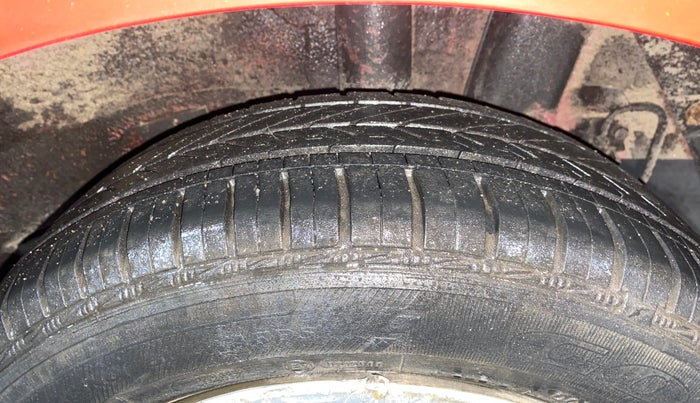 2017 Hyundai Grand i10 SPORTZ (O) 1.2 KAPPA VTVT, Petrol, Manual, 48,133 km, Left Rear Tyre Tread