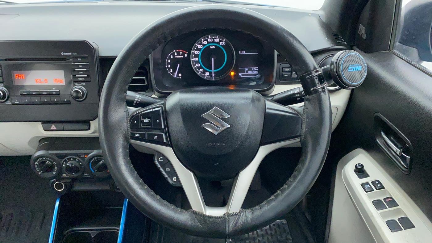 2018 Maruti IGNIS DELTA 1.2 K12, Petrol, Manual, 33,963 km, Steering Wheel Close Up