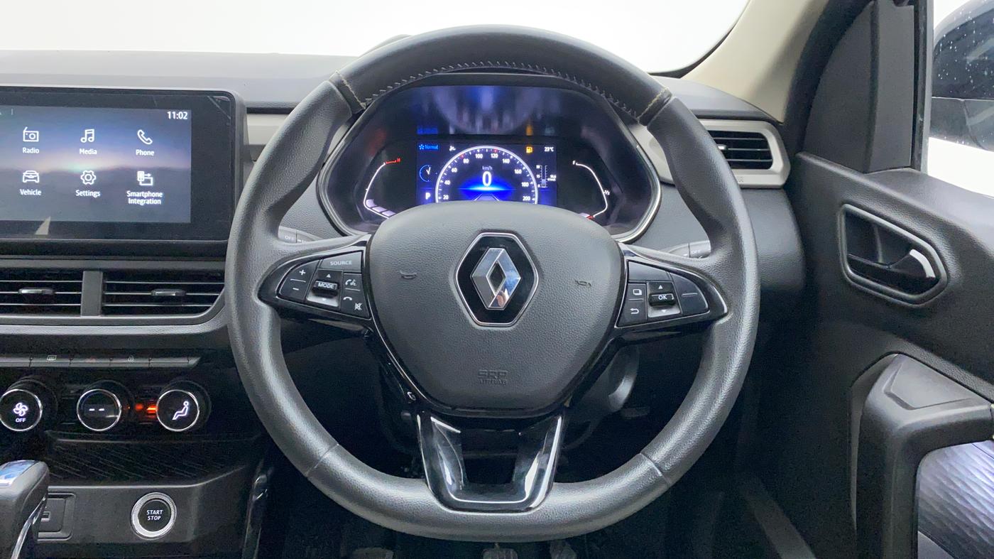 2021 Renault Kiger RXZ CVT 1.0 TURBO, Petrol, Automatic, 13,372 km, Steering Wheel Close Up