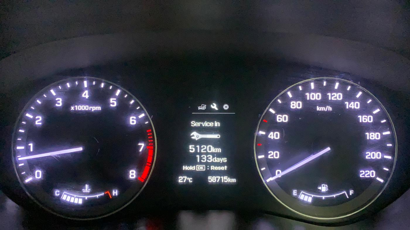 2016 Hyundai Elite i20 ASTA 1.2, Petrol, Manual, 58,715 km, Odometer Image